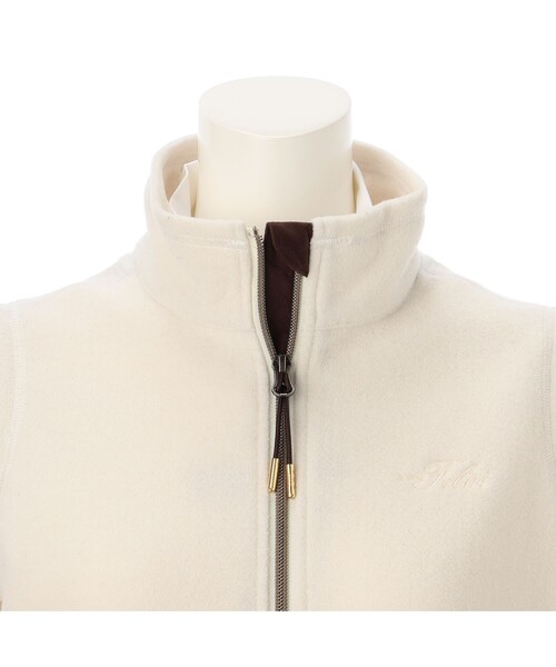 Felisi Golf（フェリージゴルフ）の「レディース｜Felisi Golf（フェリージ ゴルフ）WS MOSSER FLEECE VEST（ベスト・レディース・ネイビー/ホワイト・L/M/S/XS）」の13枚目の写真