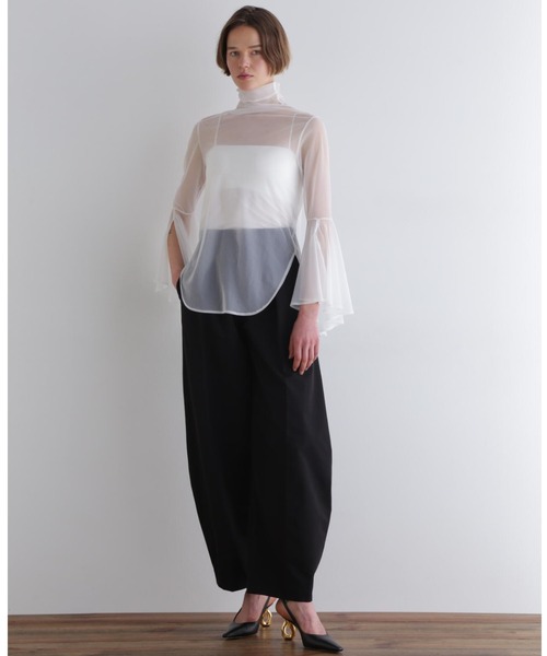 LE PHIL(ルフィル)の「◆バックメッシュSOLOTEXパンツ(その他パンツ・レディース・レッド/ブラック/ホワイト・1/0)」の3枚目の写真