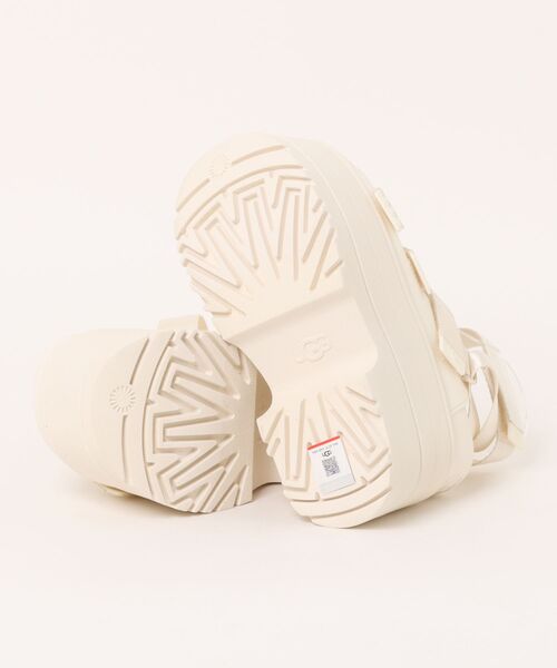 【SUMMER SALE‼︎】 UGG サンダル　ホワイト/ベージュ 2025年 春夏 UGG （アグ） サンダル コレクション | atmos