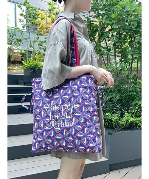 BAYFLOW（ベイフロー）の「[巾着型でも使える]【ASANTE SANA】トート25（トートバッグ・レディース・パープル/イエロー/ブルー/ピンク系その他/グリーン/ピンク・0）」の17枚目の写真