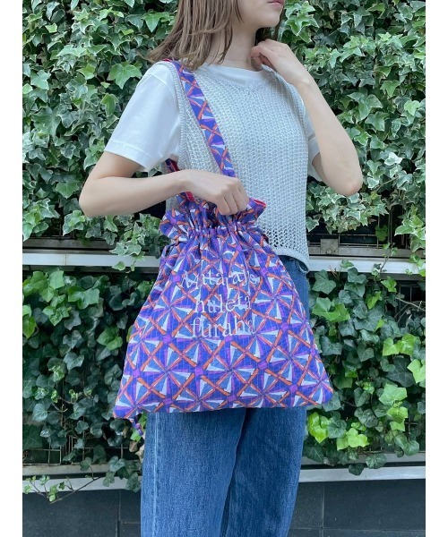 BAYFLOW（ベイフロー）の「[巾着型でも使える]【ASANTE SANA】トート25（トートバッグ・レディース・パープル/イエロー/ブルー/ピンク系その他/グリーン/ピンク・0）」の18枚目の写真