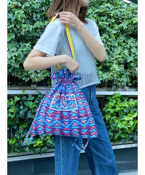 BAYFLOW（ベイフロー）の「[巾着型でも使える]【ASANTE SANA】トート25（トートバッグ・レディース・パープル/イエロー/ブルー/ピンク系その他/グリーン/ピンク・0）」の15枚目の写真