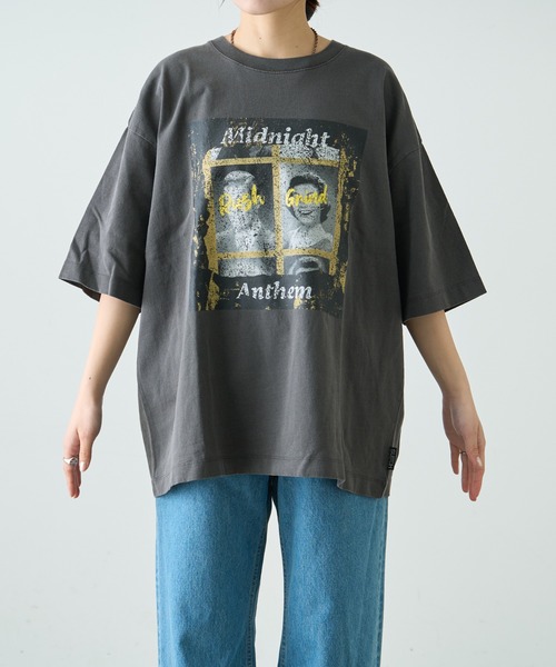 CIAOPANIC TYPY（チャオパニックティピー）の「【ユニセックス】ヴィンテージフェードプリントツアーTee（Tシャツ/カットソー・レディース・ホワイト系その他/ホワイト/ブラック系その他/ブラック・LARGE/MEDIUM/SMALL）」の15枚目の写真