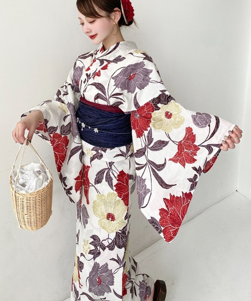 moment+（モーメントプラス）の「浴衣2点セット（ゆかた・帯）（浴衣・レディース・その他6/その他4/その他7/その他1/その他2/その他3/その他5/その他8・FREE）」の13枚目の写真