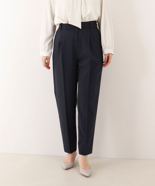 MICO COULIER（ミコクリエ）の「《セットアップ対応》ファストドライチェックパンツ（その他パンツ・レディース・グレー系その他/ブルー系その他・38/40/36）」の2枚目の写真