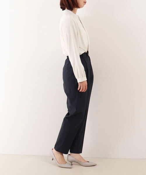 MICO COULIER（ミコクリエ）の「《セットアップ対応》ファストドライチェックパンツ（その他パンツ・レディース・グレー系その他/ブルー系その他・38/40/36）」の15枚目の写真