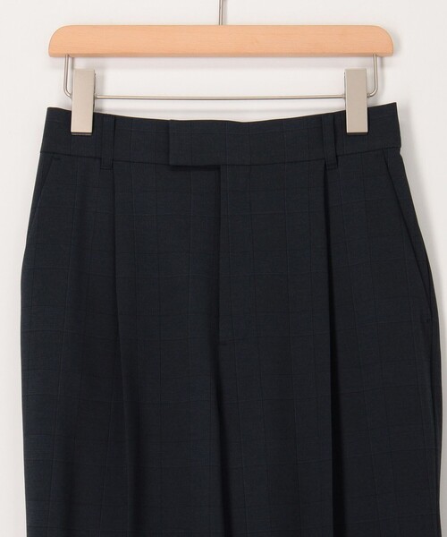 MICO COULIER（ミコクリエ）の「《セットアップ対応》ファストドライチェックパンツ（その他パンツ・レディース・グレー系その他/ブルー系その他・38/40/36）」の9枚目の写真