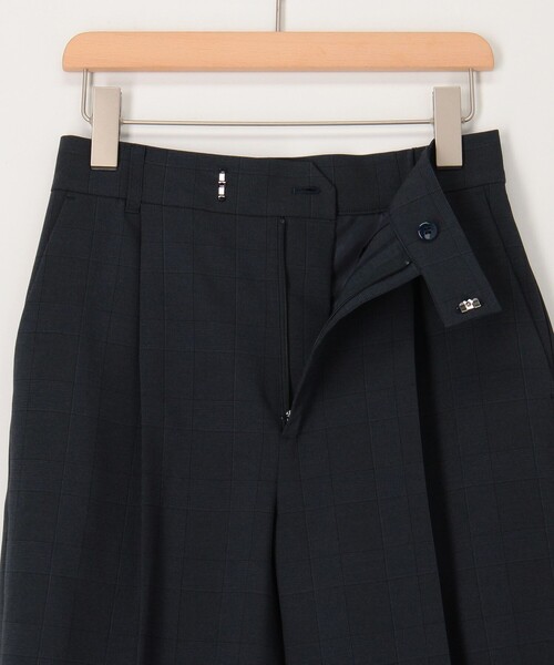 MICO COULIER（ミコクリエ）の「《セットアップ対応》ファストドライチェックパンツ（その他パンツ・レディース・グレー系その他/ブルー系その他・38/40/36）」の3枚目の写真