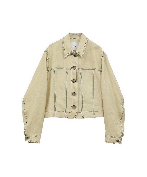 LINEN SHIRT JACKET（その他アウター）｜CLANE（クラネ）の