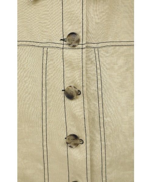 LINEN SHIRT JACKET（その他アウター）｜CLANE（クラネ）の
