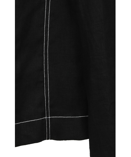 CLANE（クラネ）の「LINEN SHIRT JACKET（その他アウター・レディース・イエロー/ブラック・2/1）」の15枚目の写真