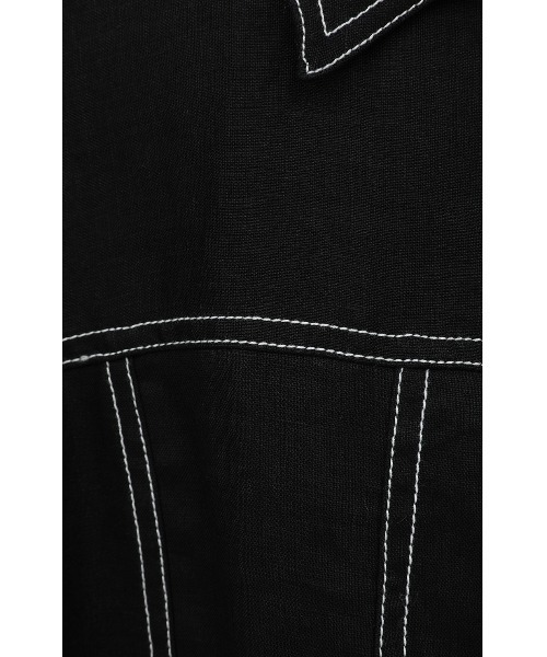 CLANE（クラネ）の「LINEN SHIRT JACKET（その他アウター・レディース・イエロー/ブラック・2/1）」の17枚目の写真
