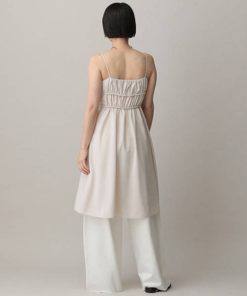 A part by（アパートバイ）の「サッカーストライプキャミワンピース（ワンピース・レディース・ブルー系その他3/ベージュ・FREE）」の18枚目の写真