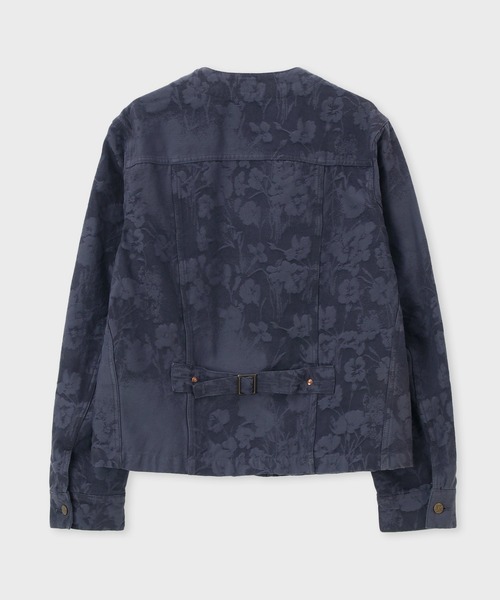 Paul Smith + Lee® ジャカード ノーカラー ブルゾン Paul Smith｜Paul Smith + Lee(R) ジャカード ノーカラー