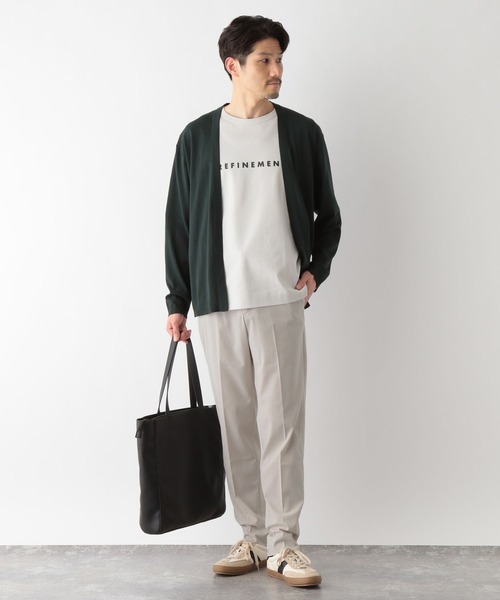 GLOBAL WORK(グローバルワーク)の「アーバンスラックスAIR/丈長め/一部店舗限定/288528(スラックス・メンズ・ネイビー/ブラウン/グレー系その他/ブラック/チャコールグレー/アイボリー/グレー/ブルー系その他7・MEDIUM/SMALL/X-LARGE/LARGE)」の10枚目の写真