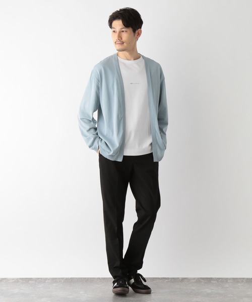 GLOBAL WORK(グローバルワーク)の「アーバンスラックスAIR/丈長め/一部店舗限定/288528(スラックス・メンズ・ネイビー/ブラウン/グレー系その他/ブラック/チャコールグレー/アイボリー/グレー/ブルー系その他7・MEDIUM/SMALL/X-LARGE/LARGE)」の14枚目の写真
