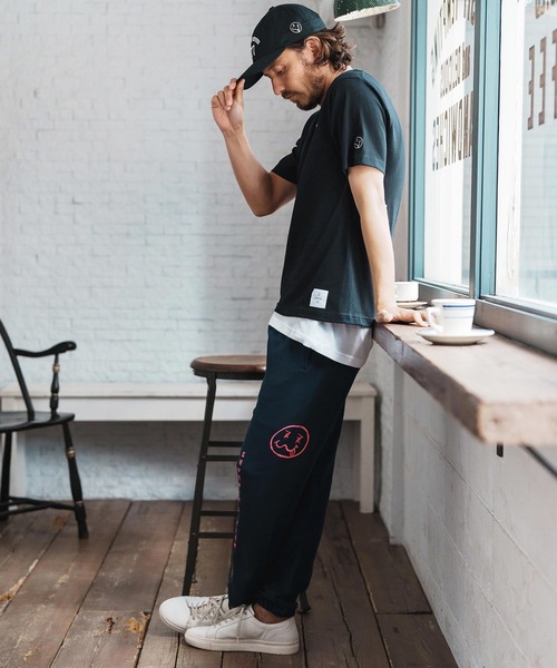seventy seven(セブンティセブン)の「mt9664-middle onz S-S high end t-shirts (77arch) Tシャツ(Tシャツ/カットソー・メンズ・グリーン/ホワイト/ブラック・S/M/L/XL)」の19枚目の写真
