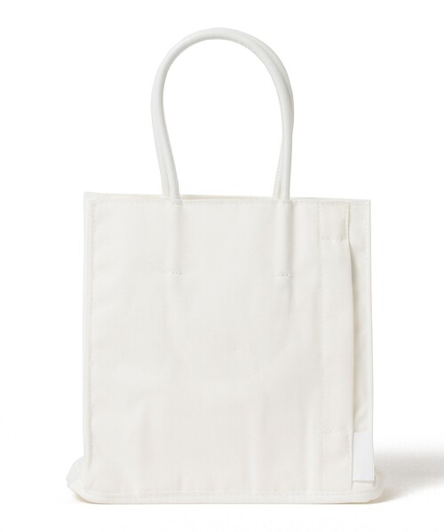 bpr BEAMS（ビーピーアール ビームス ）の「ROOTOTE / RO.A5.TOFU-1B スクエア バッグ（トートバッグ・レディース・ホワイト/ブラック・ONE SIZE）」の6枚目の写真