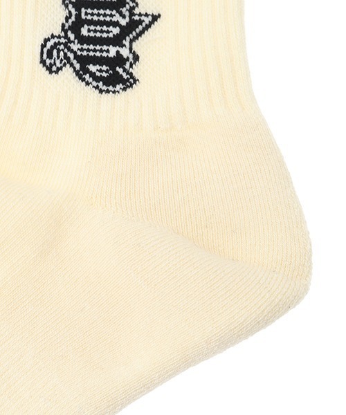 Candy Stripper（キャンディストリッパー）の「MAD CANDY RIB ソックス（ソックス/靴下・レディース・ブルー/アイボリー/カーキ/ブラック・FREE）」の6枚目の写真