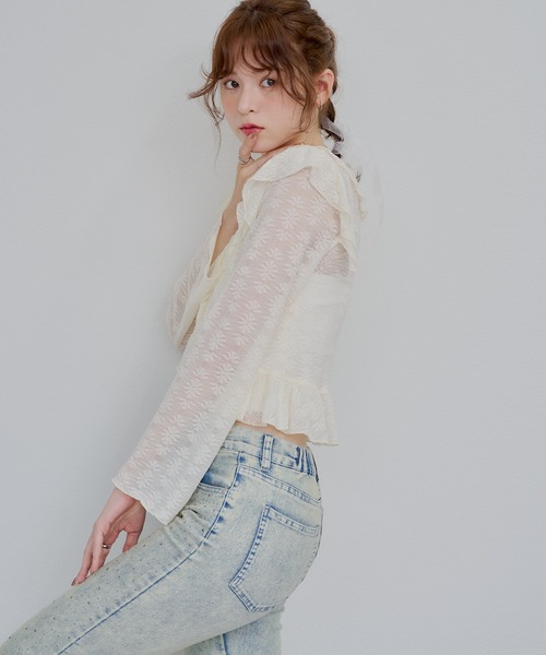 LOUNIE カットジャガードジレ 新品未使用 楽天市場】【20％OFF】CHIGNON（シニヨン） カットジャガード