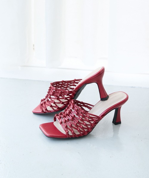 Andemiu(アンデミュウ)の「アソートミュール324851(サンダル・レディース・ホワイト系その他/アイボリー/ブラック/レッド系その他/ブラック系その他・LARGE/MEDIUM)」の5枚目の写真