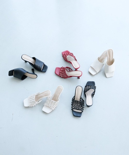 Andemiu(アンデミュウ)の「アソートミュール324851(サンダル・レディース・ホワイト系その他/アイボリー/ブラック/レッド系その他/ブラック系その他・LARGE/MEDIUM)」の16枚目の写真