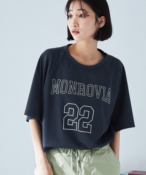 さらに100円引き◆ ◆モノグラム プリント Tシャツ イカク インロゴ｜長袖Tシャツ｜ユニセックス｜グラニフ(graniph