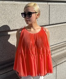 JENNE（ジェンヌ）の「JENNE プリーツボリュームトップス（Tシャツ/カットソー）」