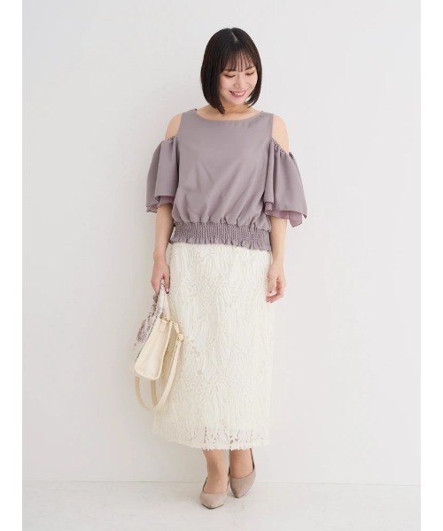 ブレンヘイム新品白フレアスリーブ Aライン トップス ブレンヘイム新品白フレアスリーブ Aライン トップス - メルカリ