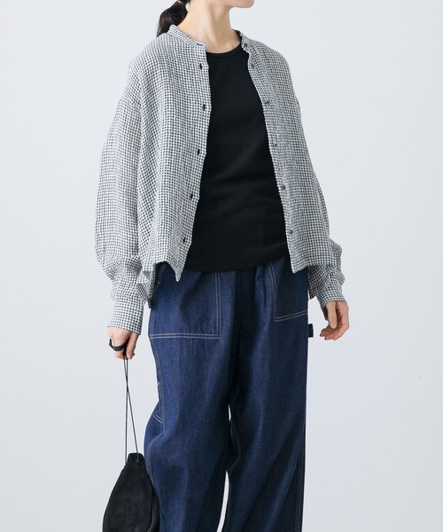 かぐれ（カグレ）の「リネンキュプラドライシャツ（シャツ
