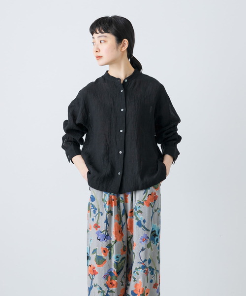 かぐれ（カグレ）の「リネンキュプラドライシャツ（シャツ
