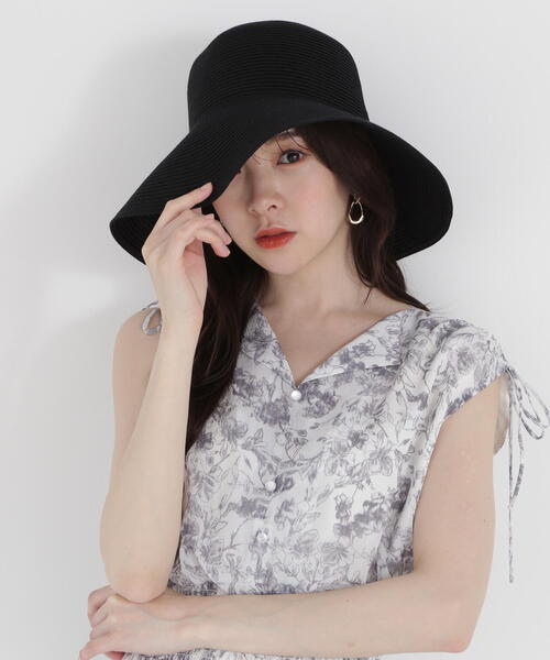 EDIT COLOGNE（エディットコロン）の「ブレードハット（ハット・レディース・ブラック/ホワイト系その他・ﾌﾘ-）」の3枚目の写真