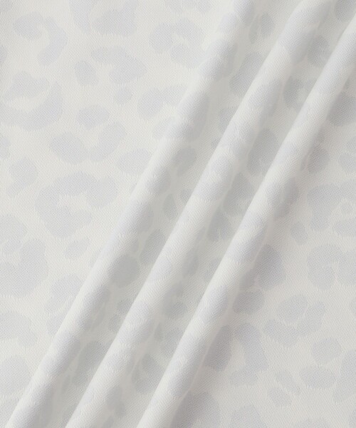 JUN&ROPE'（ジュンアンドロペ）の「【UV CARE】【吸水速乾】【ストレッチ】アニマル柄ジャガードドロストプルオーバー（Tシャツ/カットソー・レディース・ピンク/グレー/ネイビー・M/L/S）」の10枚目の写真