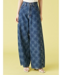 LILY BROWN | ルーズフィットワイドデニムパンツ(その他パンツ)