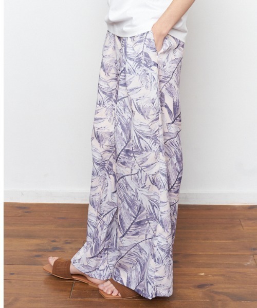 Muel Chic(ミュエルシック)の「Wanda resort pants ワンダリゾートパンツ(その他パンツ・レディース・オリーブ/ライラック/ブラック系・FREE)」の13枚目の写真