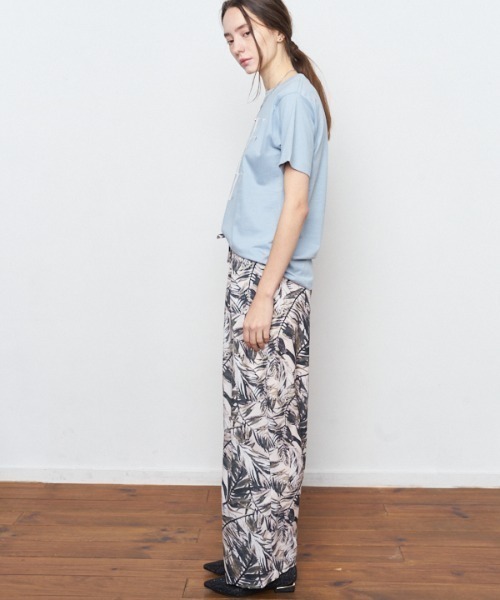 Muel Chic(ミュエルシック)の「Wanda resort pants ワンダリゾートパンツ(その他パンツ・レディース・オリーブ/ライラック/ブラック系・FREE)」の8枚目の写真