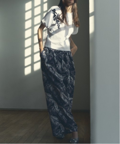 Muel Chic(ミュエルシック)の「Wanda resort pants ワンダリゾートパンツ(その他パンツ・レディース・オリーブ/ライラック/ブラック系・FREE)」の4枚目の写真