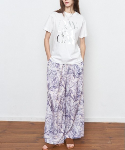 Muel Chic(ミュエルシック)の「Wanda resort pants ワンダリゾートパンツ(その他パンツ・レディース・オリーブ/ライラック/ブラック系・FREE)」の14枚目の写真