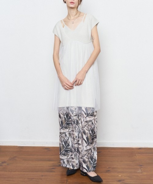 Muel Chic(ミュエルシック)の「Wanda resort pants ワンダリゾートパンツ(その他パンツ・レディース・オリーブ/ライラック/ブラック系・FREE)」の11枚目の写真