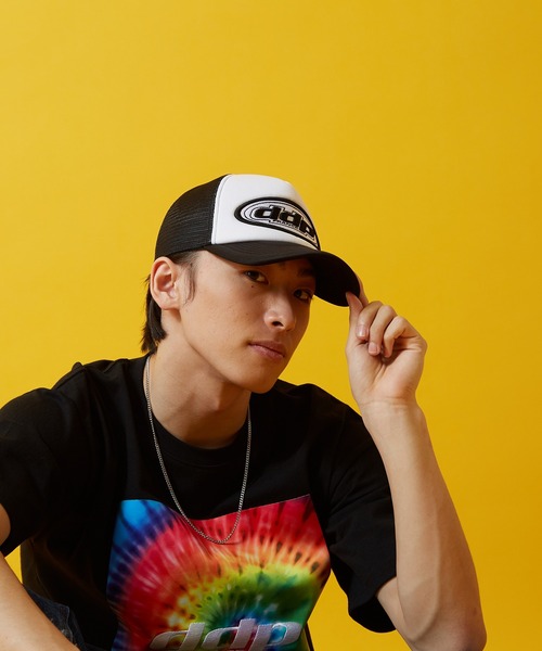 ddp（ディーディーピー）の「【DDP】オーバルロゴ メッシュキャップ（キャップ・メンズ・ブラック×ホワイト・FREE）」の9枚目の写真