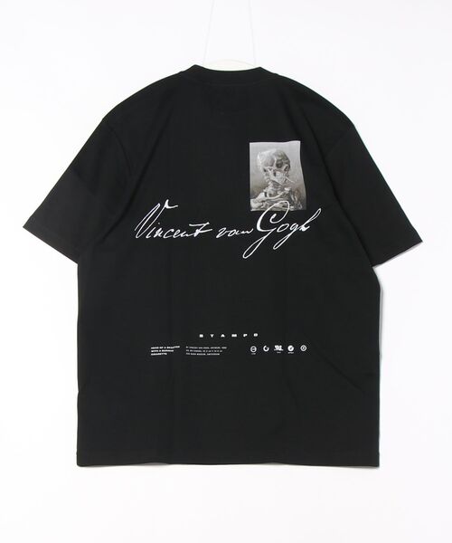 STYLISE（スタイライズ）の「【STAMPD / スタンプド】VAN GOGH RELAXED TEE / ブラック [SLA-M3813TE（Tシャツ/カットソー・メンズ・ブラック・L/M）」の3枚目の写真