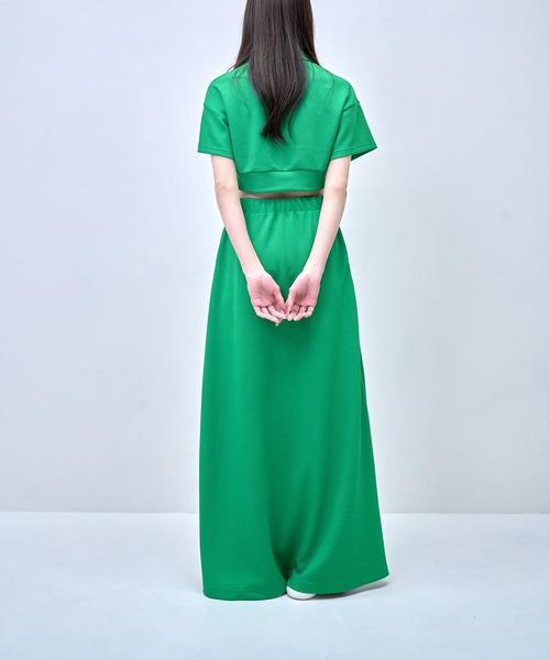 Nora Lily】Shift Line Track Long Skirt（スカート）｜Nora