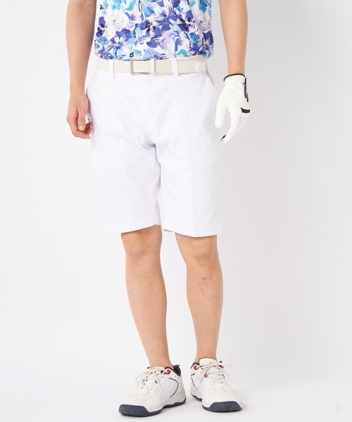 ⬜︎FILA GOLF ホワイト プリーツ入り チノパン フィラゴルフ ショートAIRパンツ FILA GOLF ［レディース