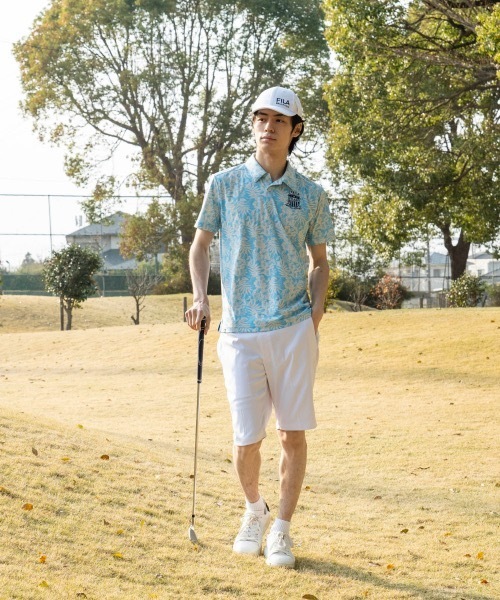 FILA GOLF/フィラゴルフ】エンボスツイルショートパンツ ゴルフ