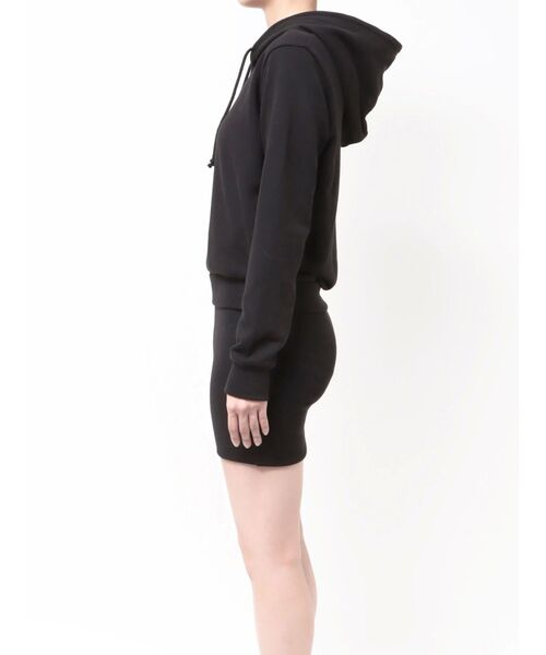 GYDA(ジェイダ)の「ドッキングスウェットワンピース(ワンピース・レディース・グレー/オフホワイト/ブラック・FREE)」の6枚目の写真