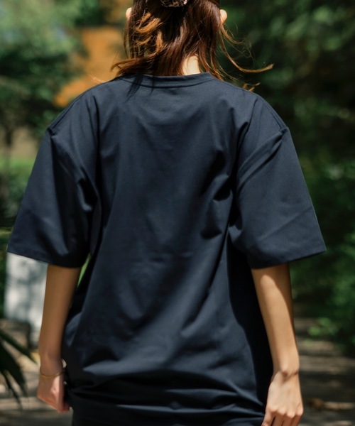 BANKS(バンクス)の「DESIGN TEE /BANKS JOURNAL(バンクスジャーナル)ブランドロゴプリント半袖デザインT-シャツ(Tシャツ/カットソー・メンズ・ブラック/スモークピンク/オフホワイト・LARGE/MEDIUM/X-LARGE)」の12枚目の写真