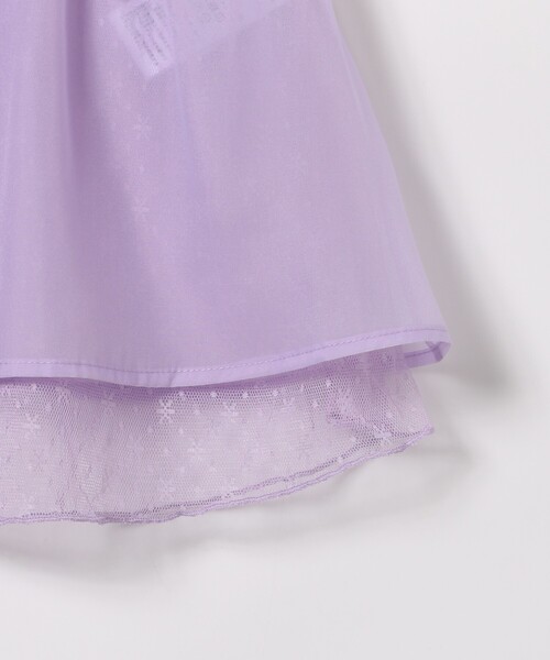 FREAK'S STORE（フリークスストア）の「オーガンジー レースレイヤードベスト（ベスト・レディース・ブラック/オフホワイト/グレー/ラベンダー・ﾌﾘ-）」の22枚目の写真