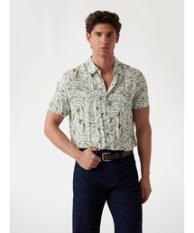 Guess | SS Eco Rayon Oil Palm Shirt 半袖シャツ(シャツ/ブラウス)