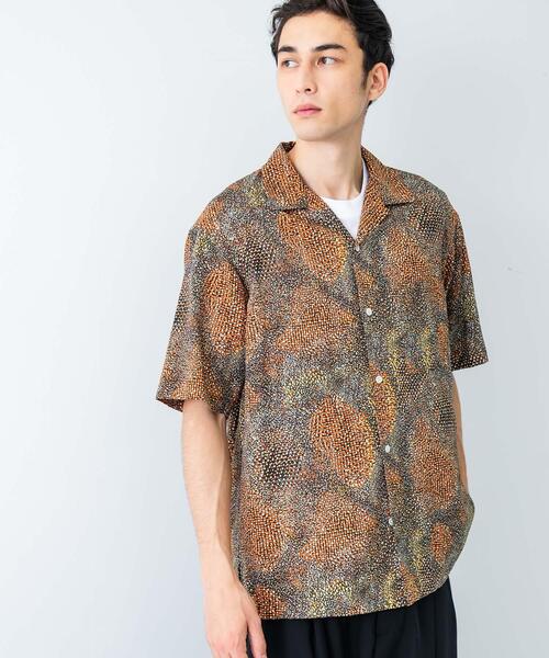 URBAN RESEARCH(アーバンリサーチ)の「LONGCHAMP PRINT SHIRTS(シャツ/ブラウス・メンズ・ブラック系その他/オレンジ系その他/グリーン系その他/ブルー系その他・MEDIUM/LARGE)」の7枚目の写真