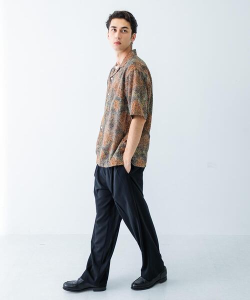 URBAN RESEARCH(アーバンリサーチ)の「LONGCHAMP PRINT SHIRTS(シャツ/ブラウス・メンズ・ブラック系その他/オレンジ系その他/グリーン系その他/ブルー系その他・MEDIUM/LARGE)」の8枚目の写真